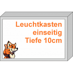 Leuchtkasten einseitig Tiefe 10cm